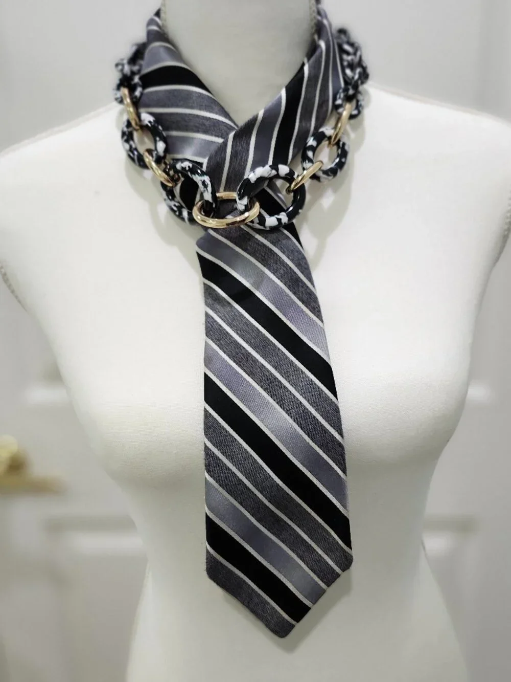 Neckwear and Zebra Print Necklace, Reimagined for Today’s Trendy Look
